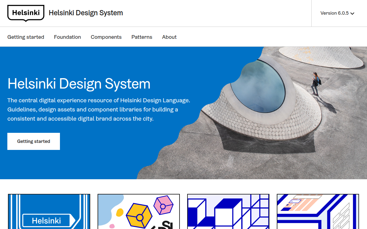 Helsinki Design System (HDS) documentation site